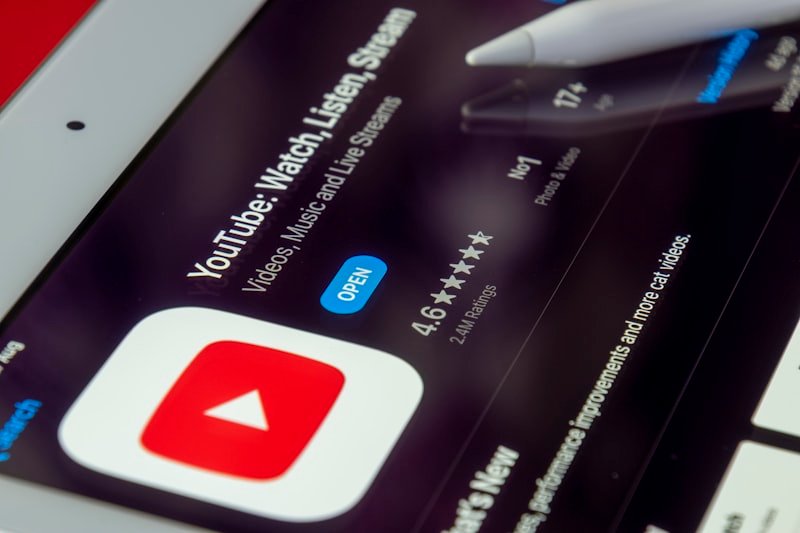 Gráfico de crescimento de audiência em vídeo