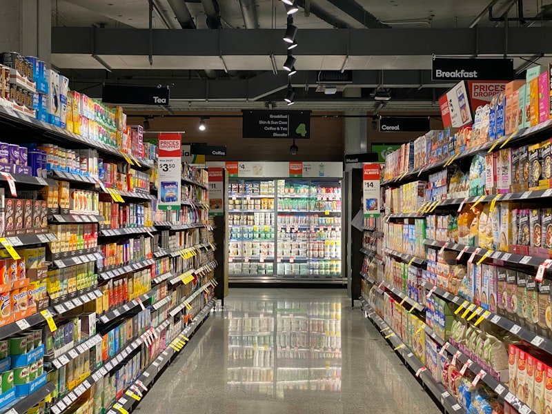 Sacolas de compras entregues em casa